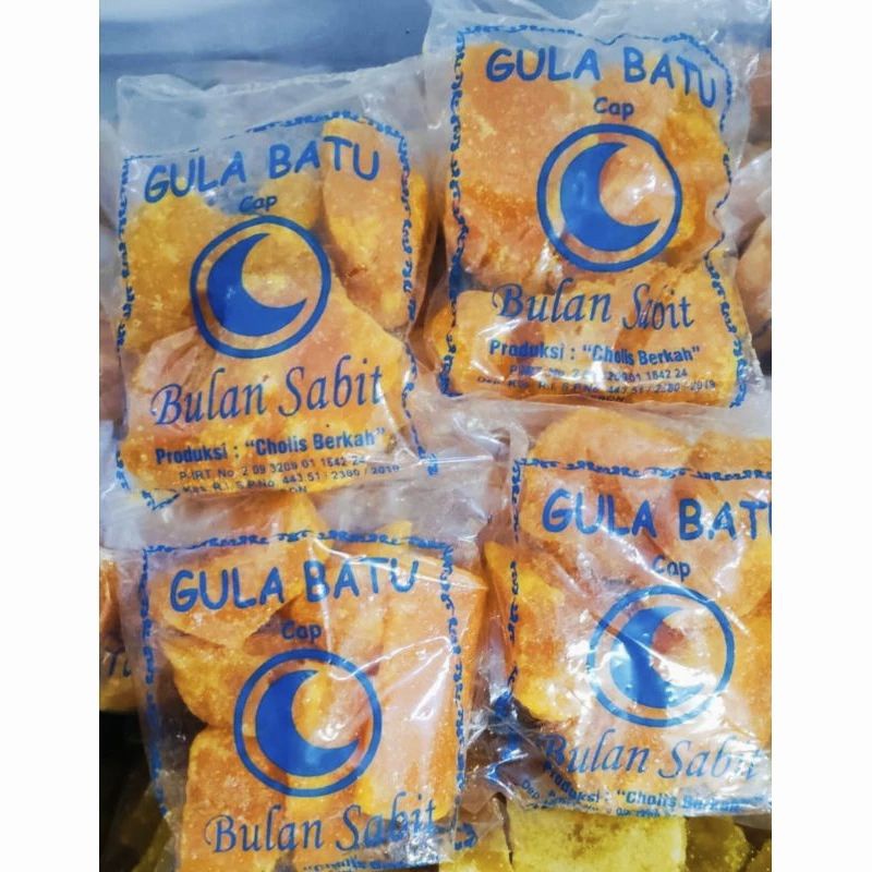 

HJE Gula Batu Kuning madu Asli Cirebon Bulan Sabit