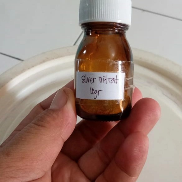 JTTOP" SILVER NITRATE 10 GRAM// AGNO3 // PERAK NITRAT