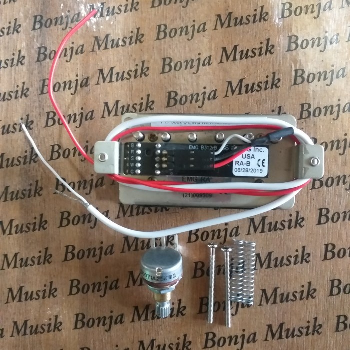 Pickup Emg Retro Active Ra - 370 Bridge Promo