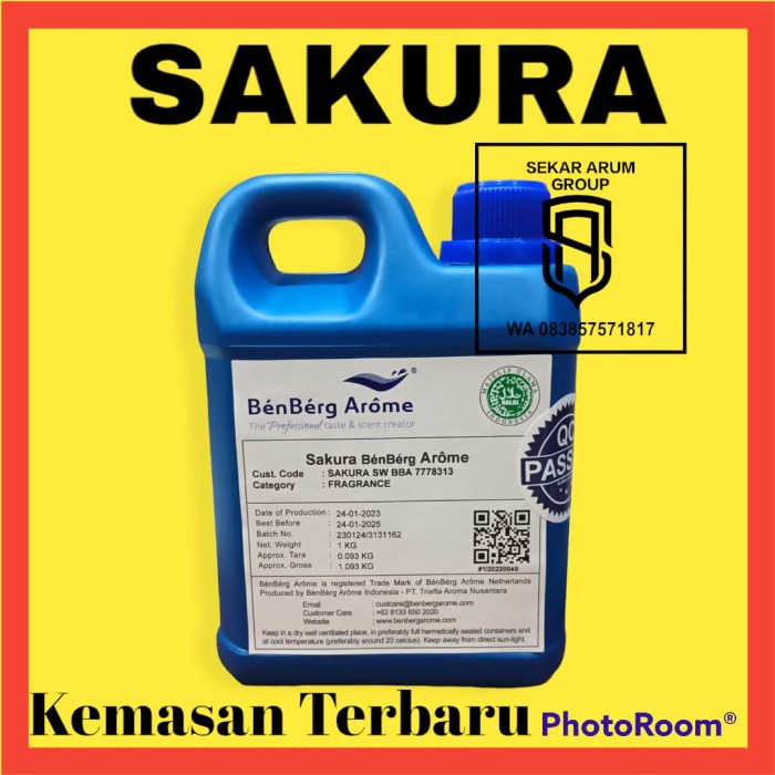 Bibit Parfum Laundry Sakura Benberg Arome