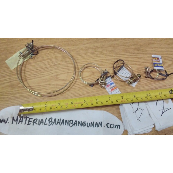 klem kawat selang klem ring 3/4 inch pengikat selang