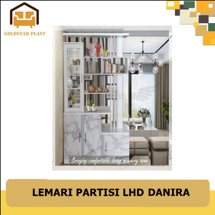 Ready Jt Lemari Hias/Lemari Partisi/Lemari Pajangan/Lhd Naira/Lhd Danira