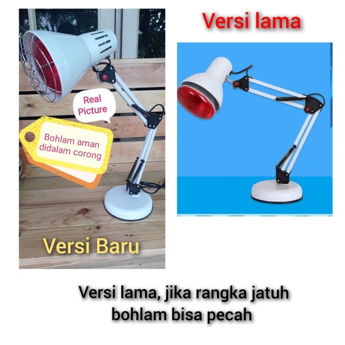 Lampu fisioterapi Infrared lampu terapi infra merah