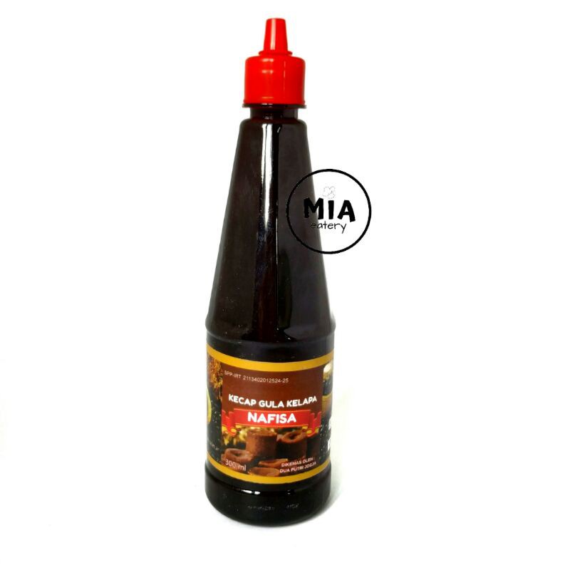 

HJE NAFISA Kecap Organik 300 mL Sehat Non MSG Kecap Gula Kelapa