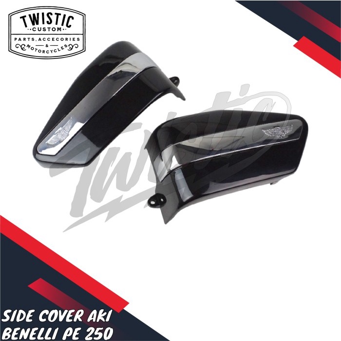 Side Cover Tutup Samping Cover Aki Panel Kelistrikan Body OEM Motor Benelli Patagonian Eagle 250 PE
