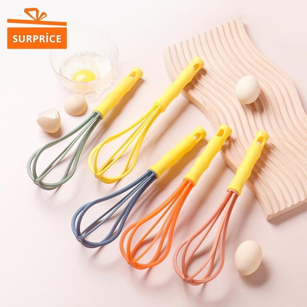 HJE Surprice Alat Pengocok Telur Plastik / Alat Pengocok Adonan Plastik / Whisk Plastik