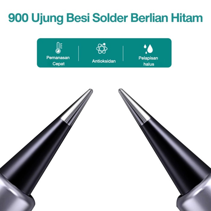 Besi Solder Lcd Solder Listrik Solder Sunshine Digital Soleder Iron 80 #Gratisongkir