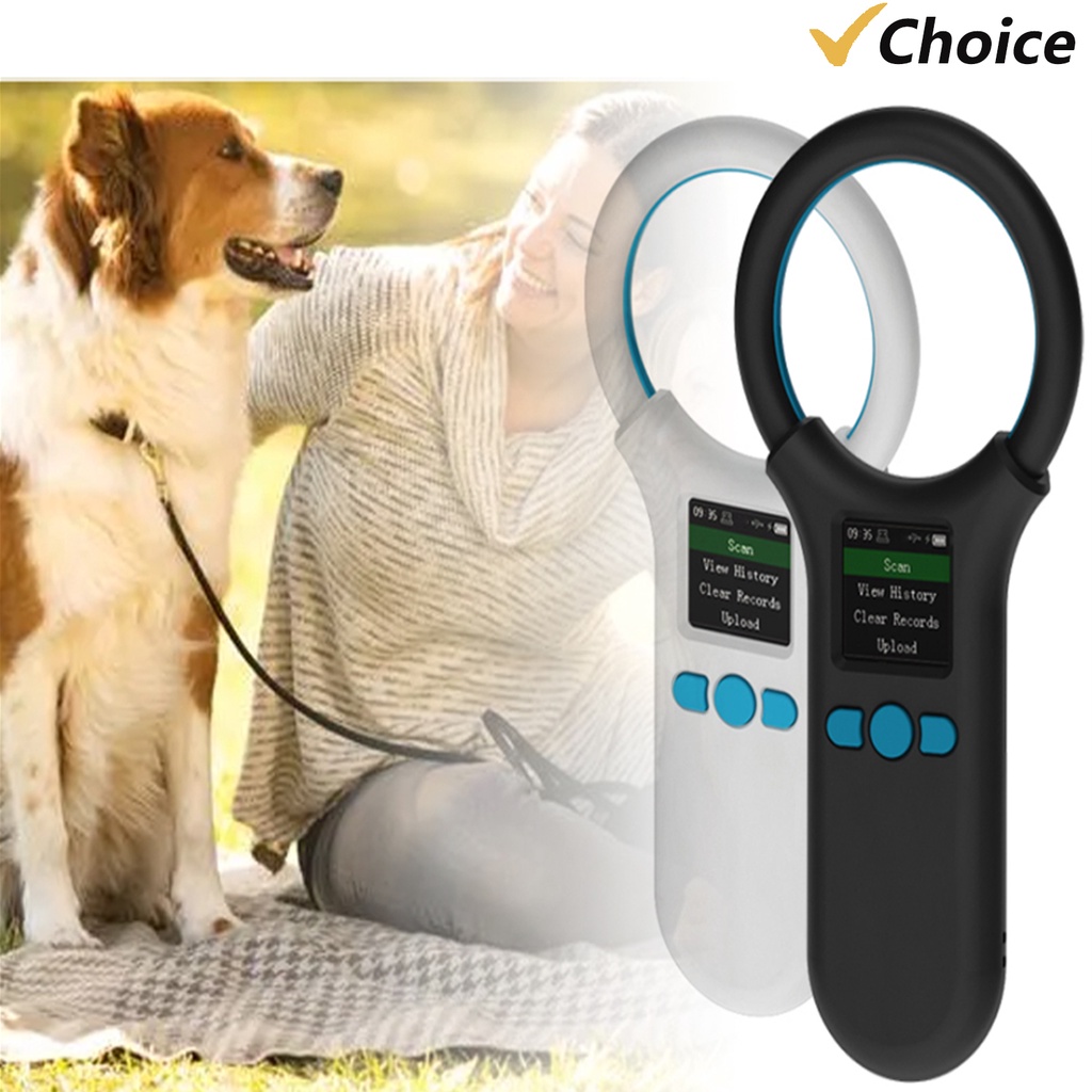 1.4inch TFT Handheld Animal Chip Scanner Chip Reader Rechargeable Animal Tag Scanner Support EMID FD