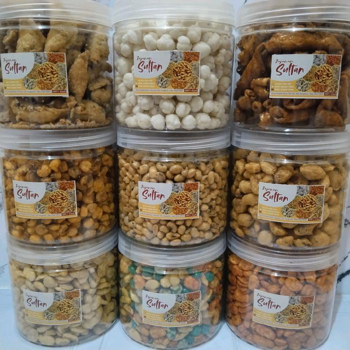 

Paket1 Hemat 6pcs Free Toples 650ML - Kacang Koro - Kacang Kedelai - Kacang Medan - Jajanan Cemilan
