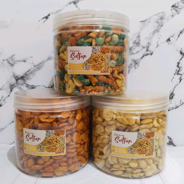 

Paket1 Hemat 3pcs Free Toples 650ML - Kacang Koro - Jaipong Campur Kacang Termurah