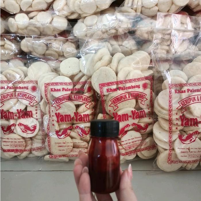 

Paket 4 Bks kemplang kancing+FREE SAMBEL 1 BOTOL