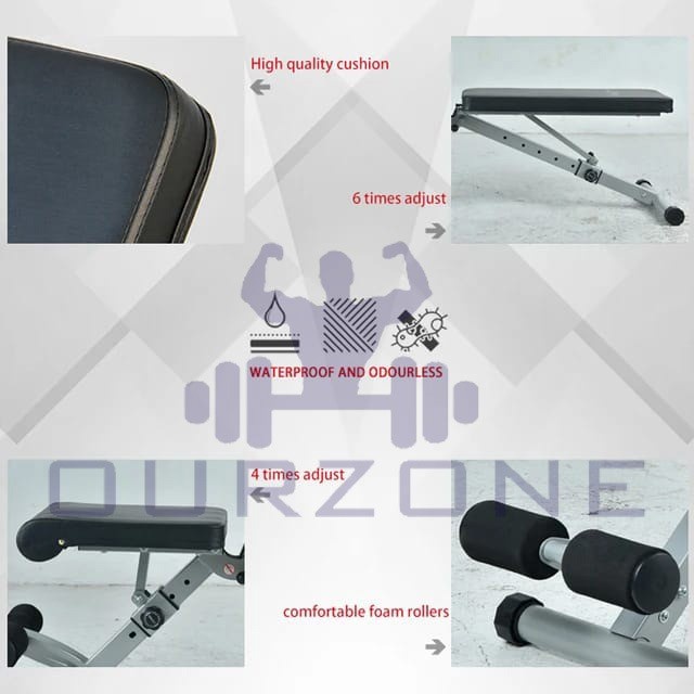 nov Adjustable Kursi bench press sit up bench