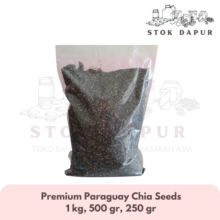 

Premium Paraguay Black Chia Seed