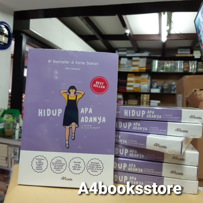 

Buku Hidup Apa Adanya Kim Suhyun "#1 Bestseller Di Korea Selatan