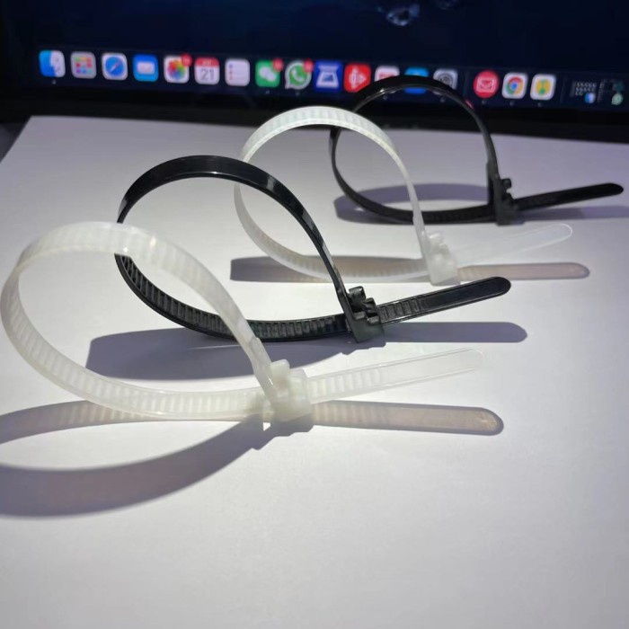 

[tmr] - Kabel Ties Bisa Buka /Reusable Cable Ties lebel 8mm*20cm -isi 100pcs