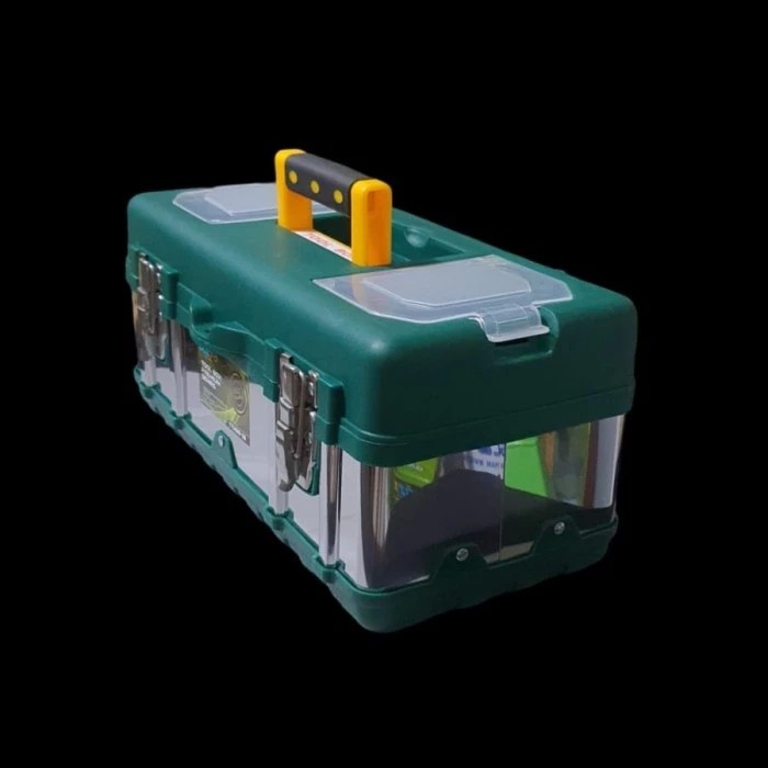Tool Box Besar Box Alat Perkakas Tool Box Bahan Stainless Steel Kotak Perkakas -Gratisongkir