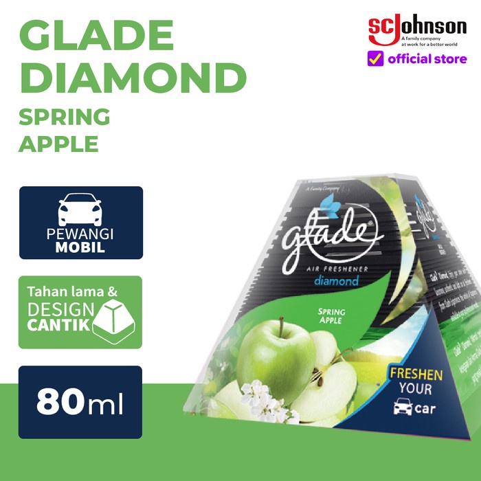 TOP" GLADE DIAMOND SPRING APPLE 80ML