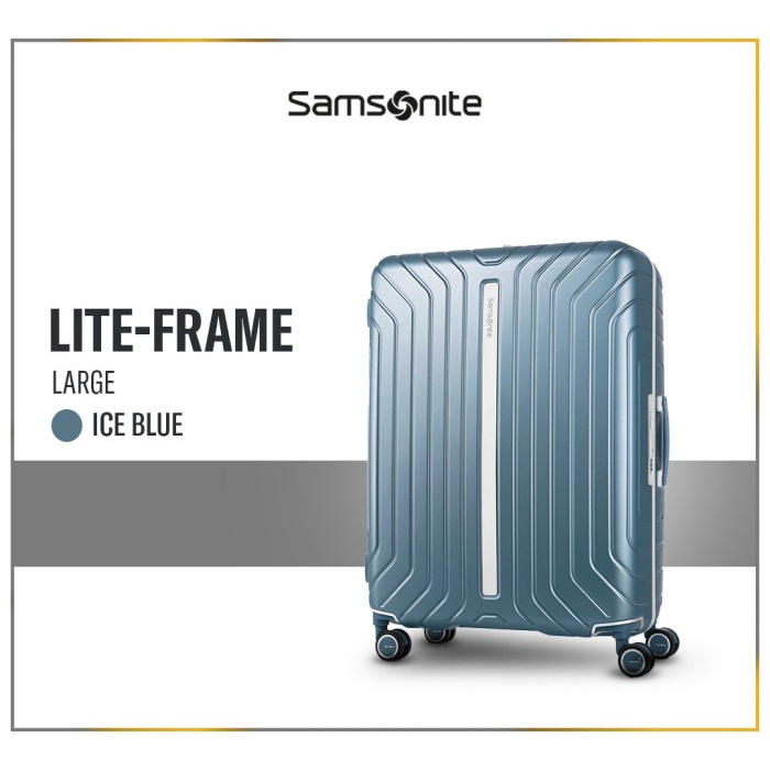 Samsonite Koper Hardcase Lite-Frame Large 28 In - Ice Blue DiskonJual MurahHarga DiskonObral
