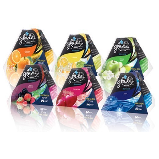 TOP" GLADE DIAMOND AIR FRESHENER CAR PARFUME 80 ML