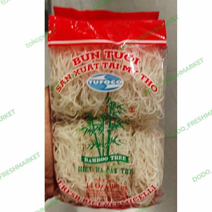 

Bamboo Tree Fresh Rice Vermicelli 400gr