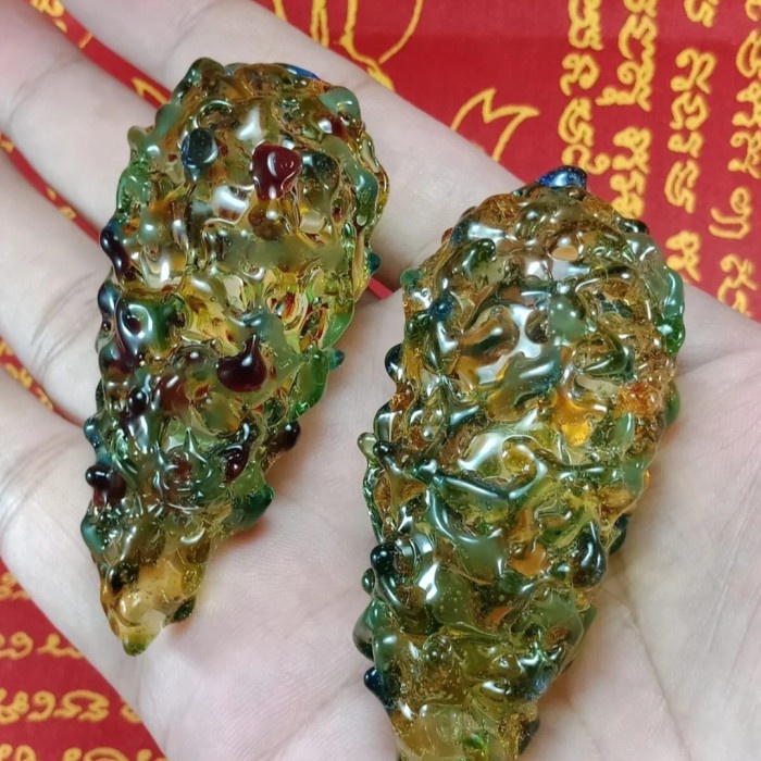 Leklai Kod Pee Multi Color Germinate Cave Lp Somporn Thai