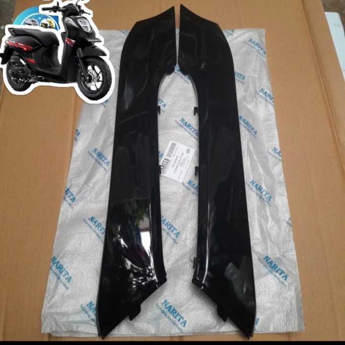 COVER DEK BAWAH LANTAI SAMPING KANAN KIRI HITAM GENIO Kode 397