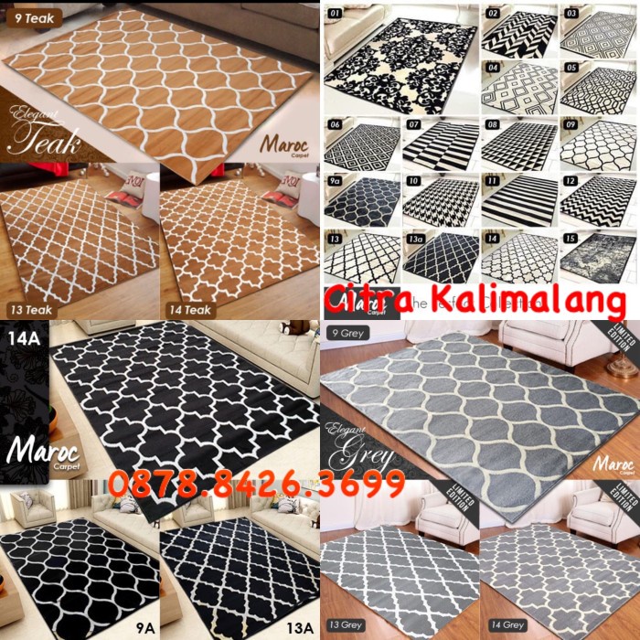 ADT- Karpet bulu MAROC size 210x310