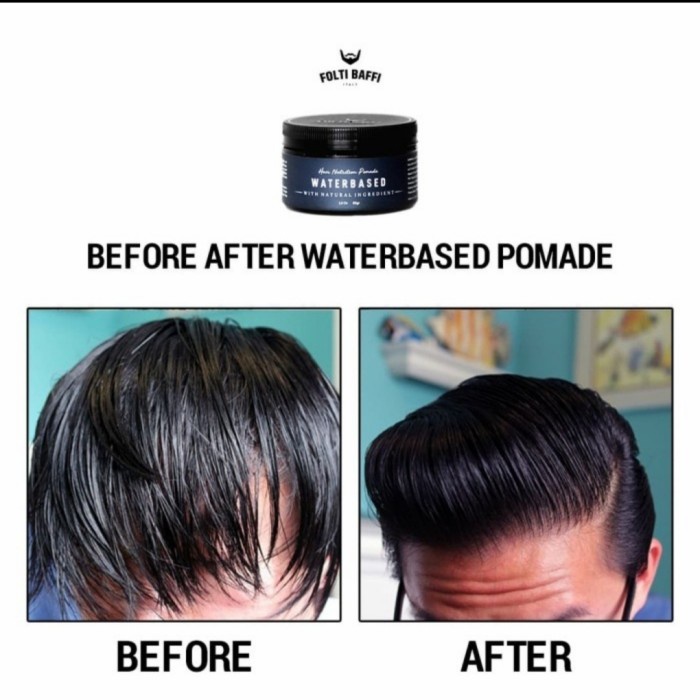 JH8 Pomade Waterbased Hair Nutrition Folti Baffi HALAL BPOM Asli Indonesia