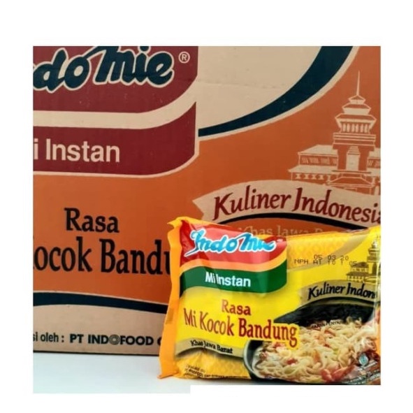 

Ready Indomie Mie Kocok Bandung [ 75Gr /40 Pcs / 1 Karton ]
