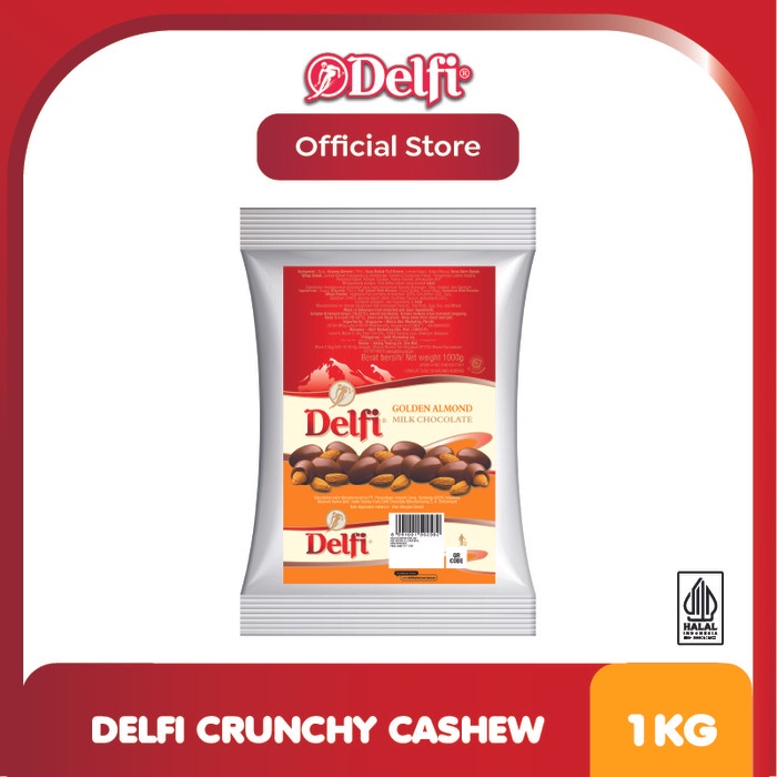 

Terlaris Delfi Chocolate Crunchy Cashew 1 Kg Ready