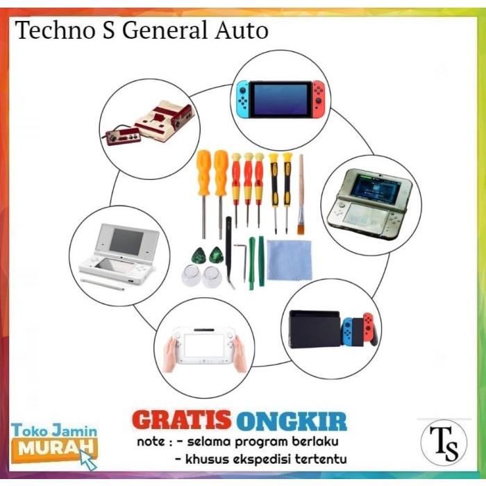 TERSEDIA Set Obeng Y2.0 plus 1.5 For Nintendo Switch Joycon / Obeng Y 2.0 + 1.5