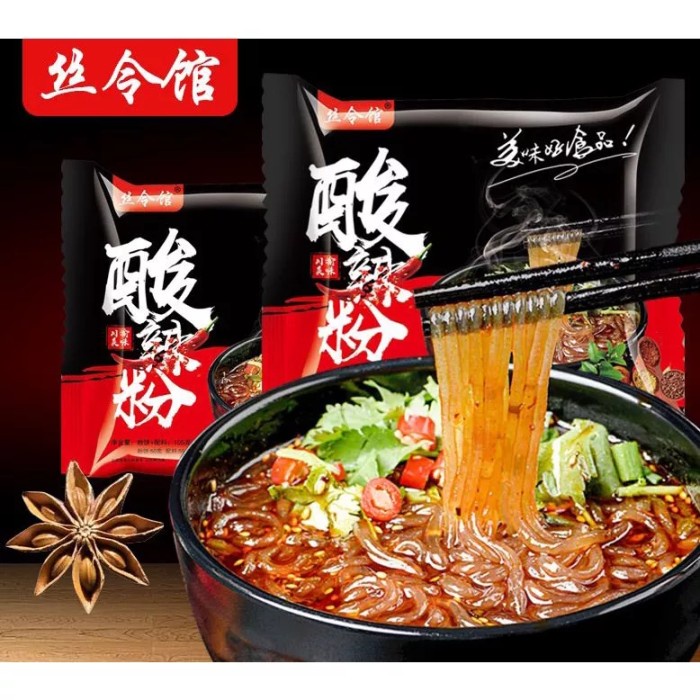 

Ready Bihun Sour Spicy / Suan La Fen Bihun/Asam Pedas/ Sour Noodle Spicy