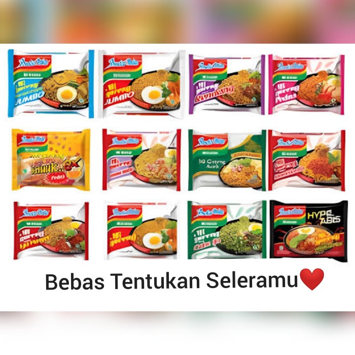 

Ready Indomie 1 Dus Bisa Campur Rasa
