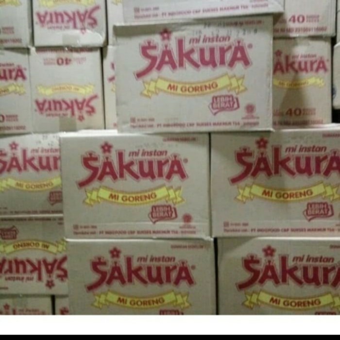 

Ready Mie Goreng Sakura 1Dus 40Pcs