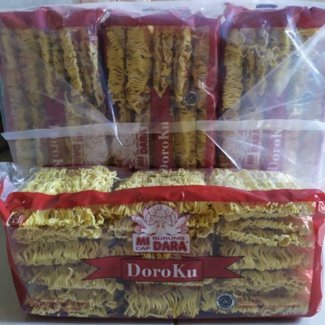 

Ready Mie Burung Dara Doroku [ 600Gr / 3Pak X15 Keping /1 Bal ]