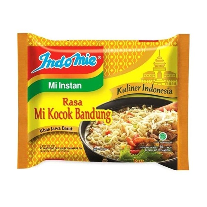 

Ready Indomie Mie Kocok Bandung Per 10 Pcs