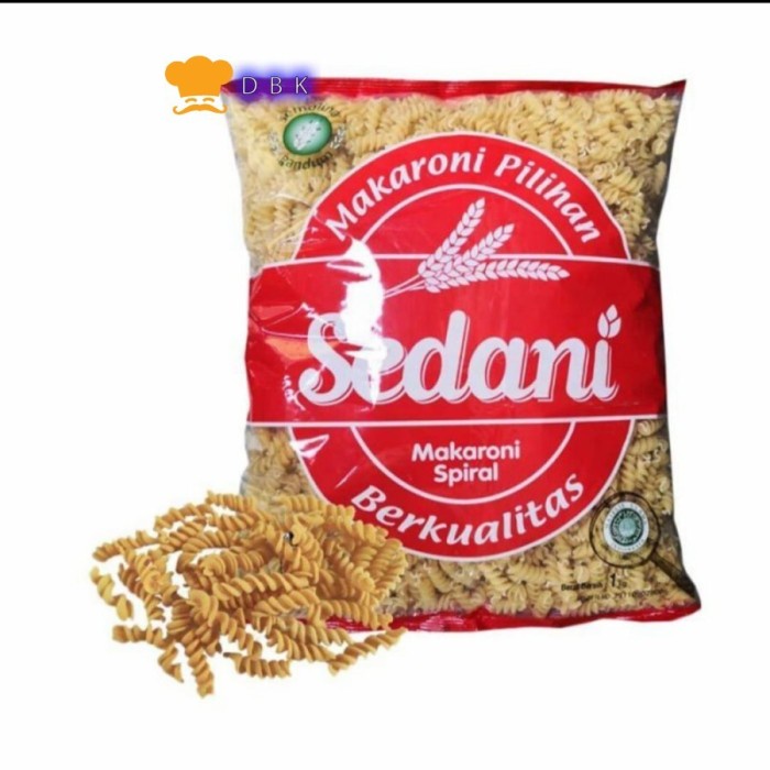 

Ready Makaroni Sedani Spiral 1Kg Pasta Dbk