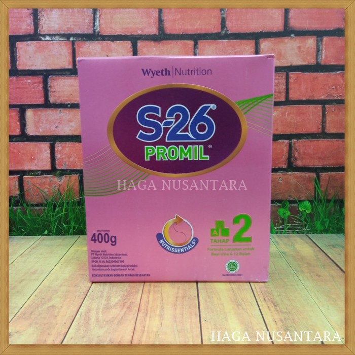 S-26 Promil Tahap 2 400 gr Susu Formula Lanjutan S26 Promil 400g