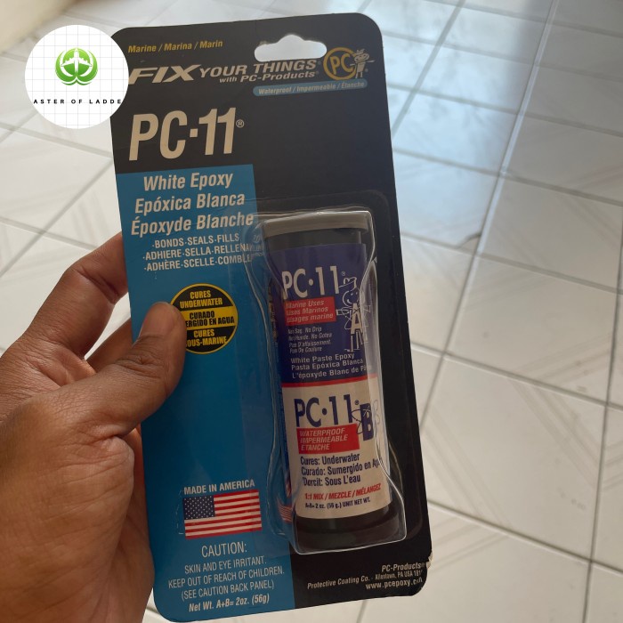 

READY STOK GLUE UNDER WATER PC 11 IMPORT QUALITY LEM TAMBAL DALAM AIR LEM KOLAM READYY