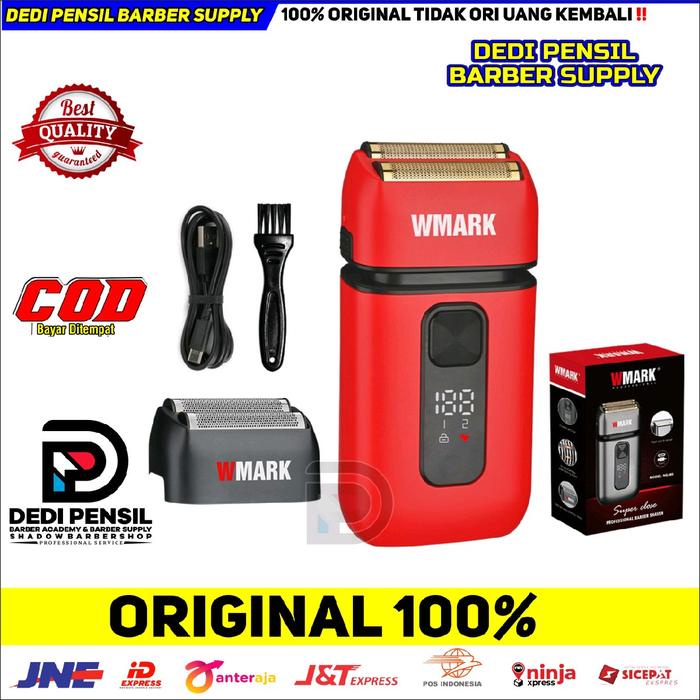 Wmark Ng-986 Hair Shaver + Bonus Foil / Kepala Shaver Cukur Kus