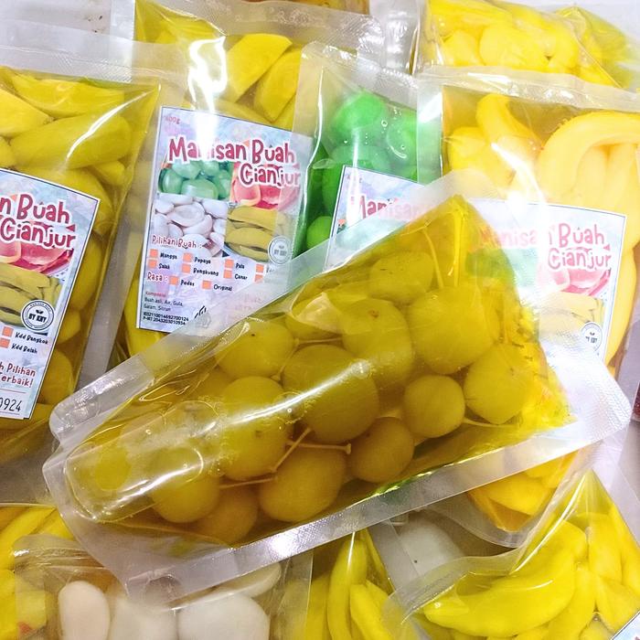 

HJK BY KNY 250g Anggur bogor manisan buah canar asinan buah cianjur rujak buah potong