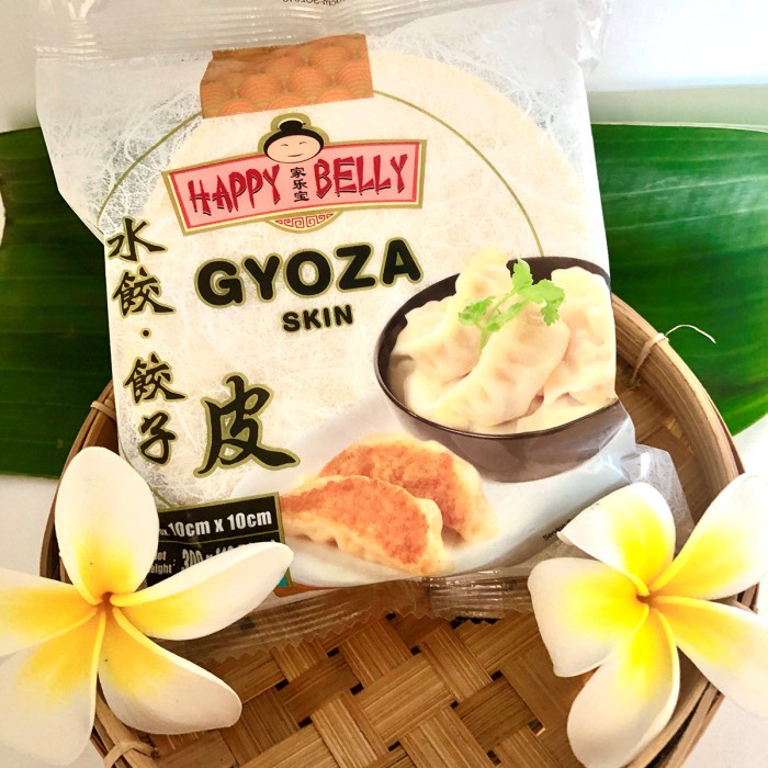 

HJK Happy Belly Gyoza Skin / Kulit Pangsit / Kulit Dumpling 300 Gr