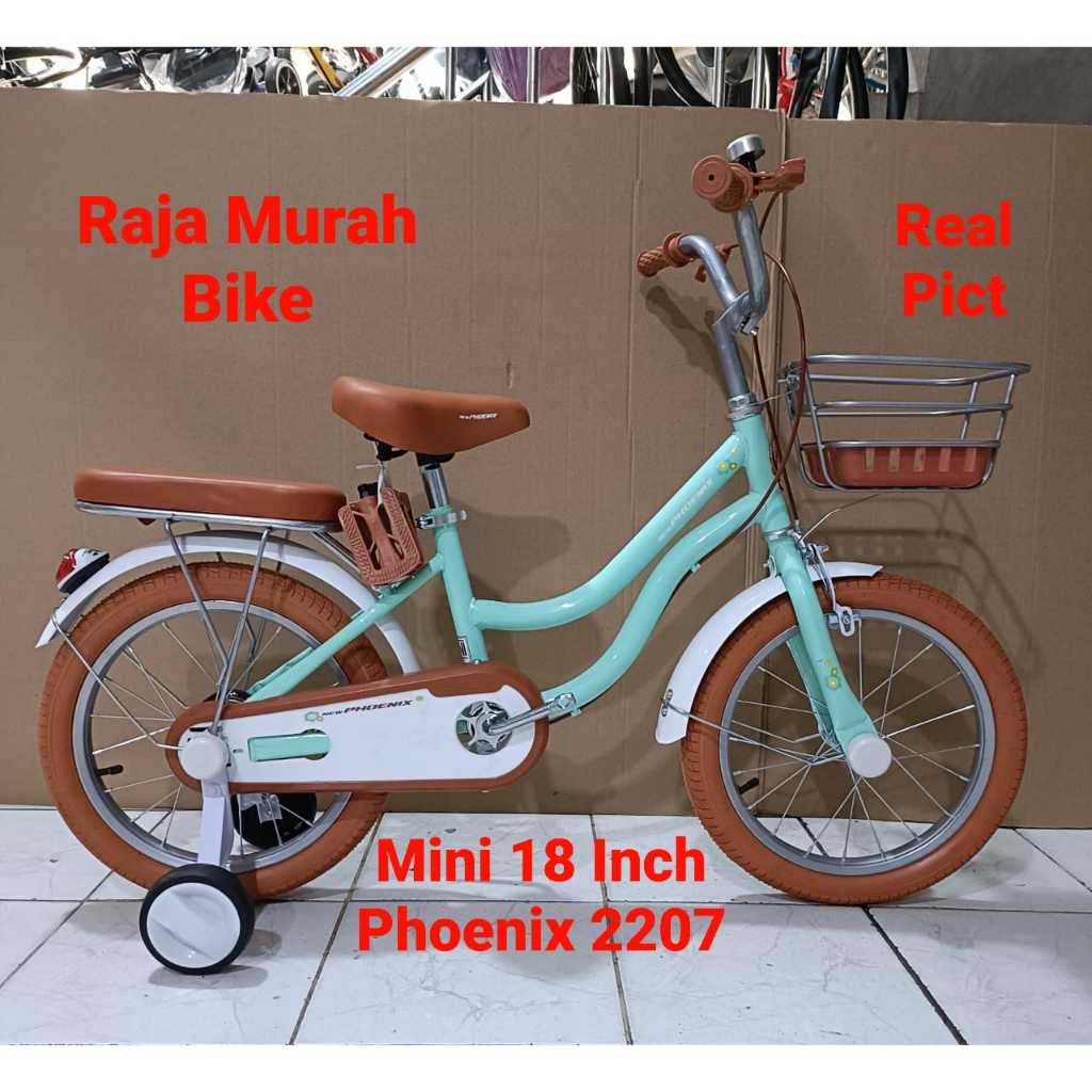 Sepeda Anak Perempuan Mini 18 Inch Phoenix NP 2207 Sepeda Anak Mini Phoenix 18 Inch
