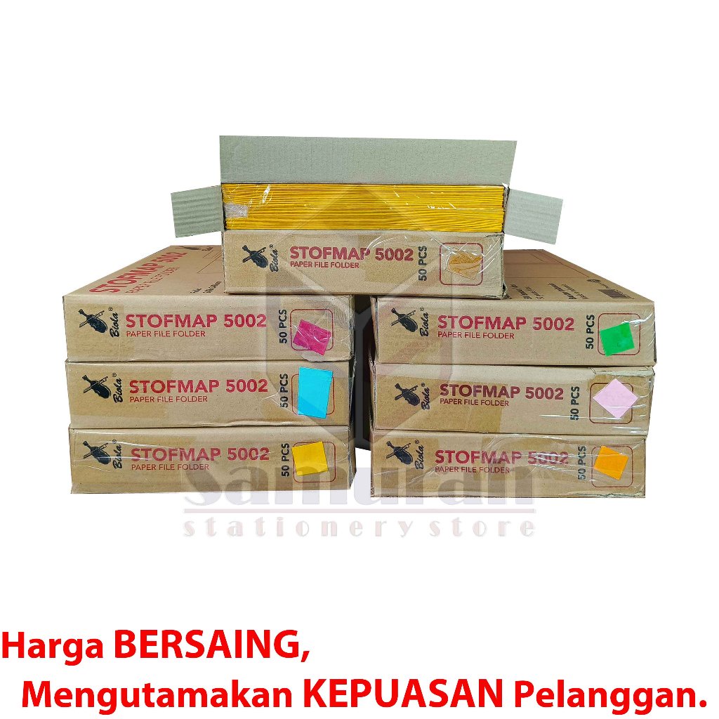 

iK! Map BIOLA 5002 ( bahan Bufalo ) ukuran Folio / Stopmap Berkas Kertas Dokumen F4 Tanpa SNELL /