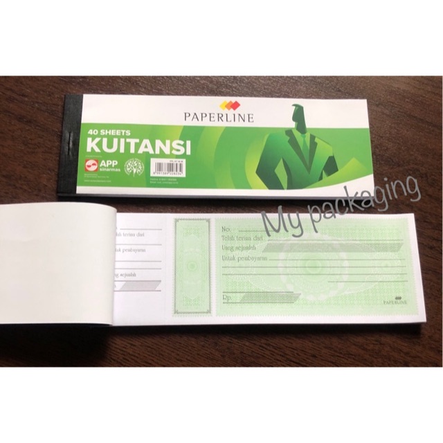 

IK! 1 pak isi 10 Buku kwitansi paper kuitansi Besar / sedang / kecil