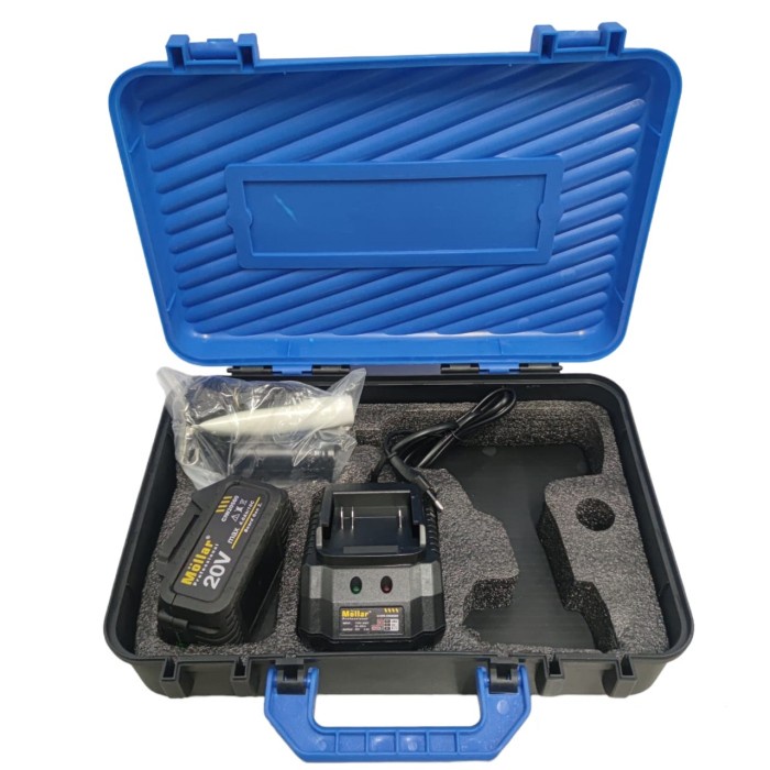 Hemat Set Box Baterai + Charger Mollar Ciw20500