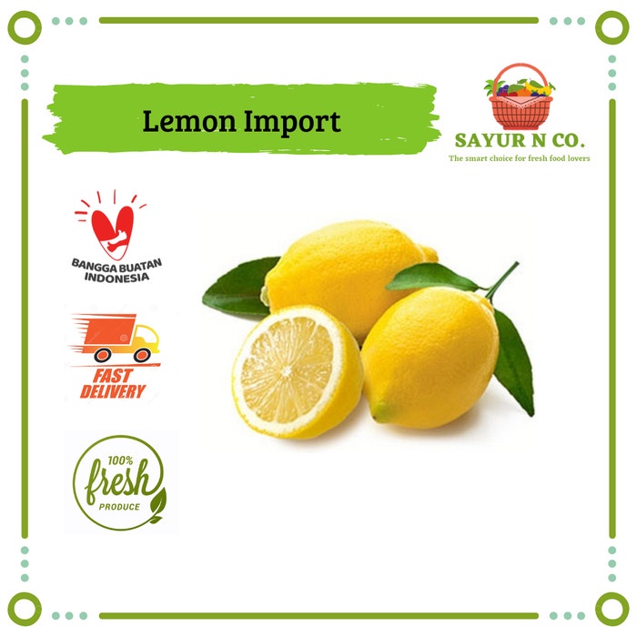 

HJK Buah Lemon Import Sayur N Co Bekasi