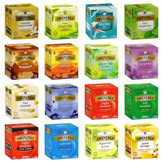 

( PROMO ) twinings tea / teh twinings greentea / peppermint / camomile BEST SELLER