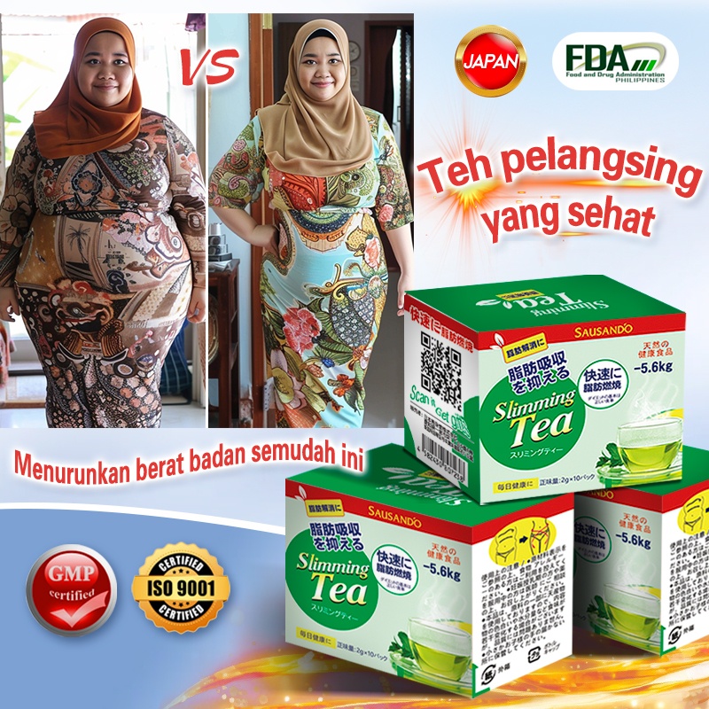 

( PROMO ) sausando Teh Penurunan Berat Badan Hijau, Metabolisme Akselerasi, Penurunan Berat Badan