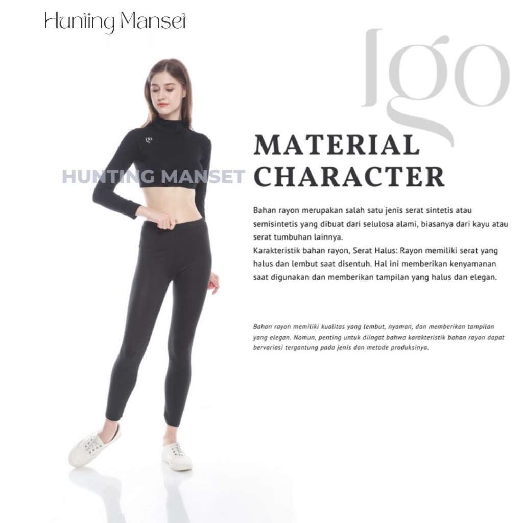 Baju Manset Crop Top India Igo Manset India Lengan Panjang Bahan Rayon Bisa Cod